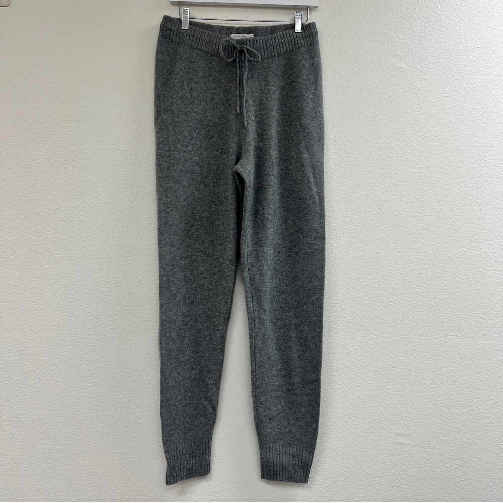 $248 NWT Gray Unsubscribed Cashmere Knit Lounging Lounge Pants XS S